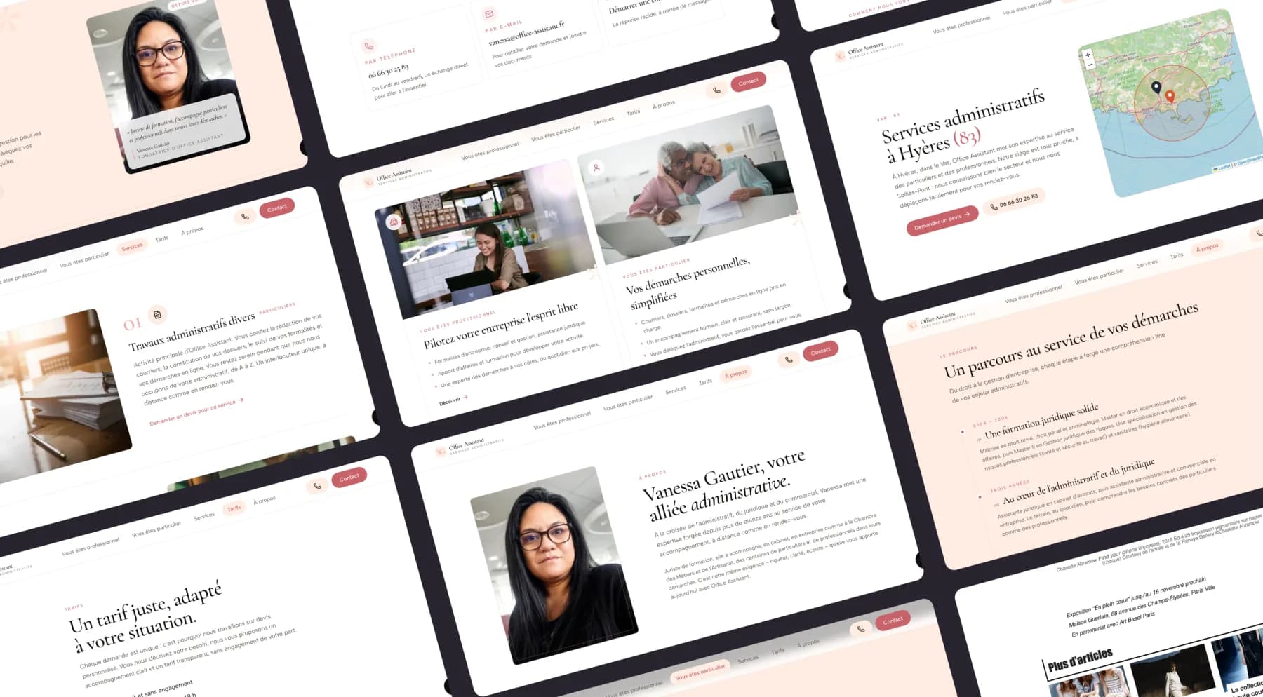 Site Office Assistant — Vanessa Gautier, services administratifs en PACA
