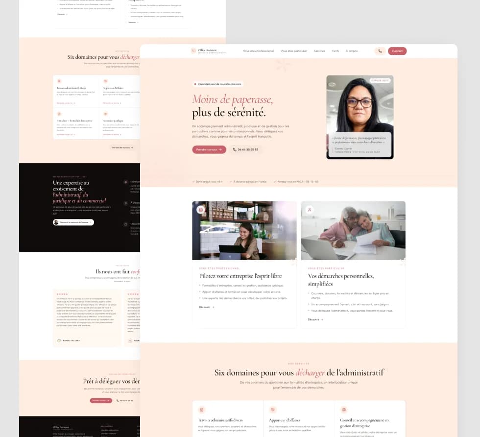 Site Office Assistant — Vanessa Gautier, services administratifs en PACA