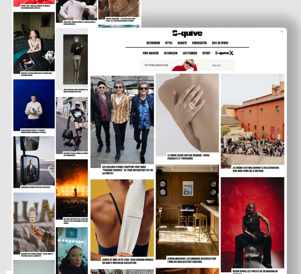 S-quive — paryski magazyn premium, moda, lifestyle, kultura