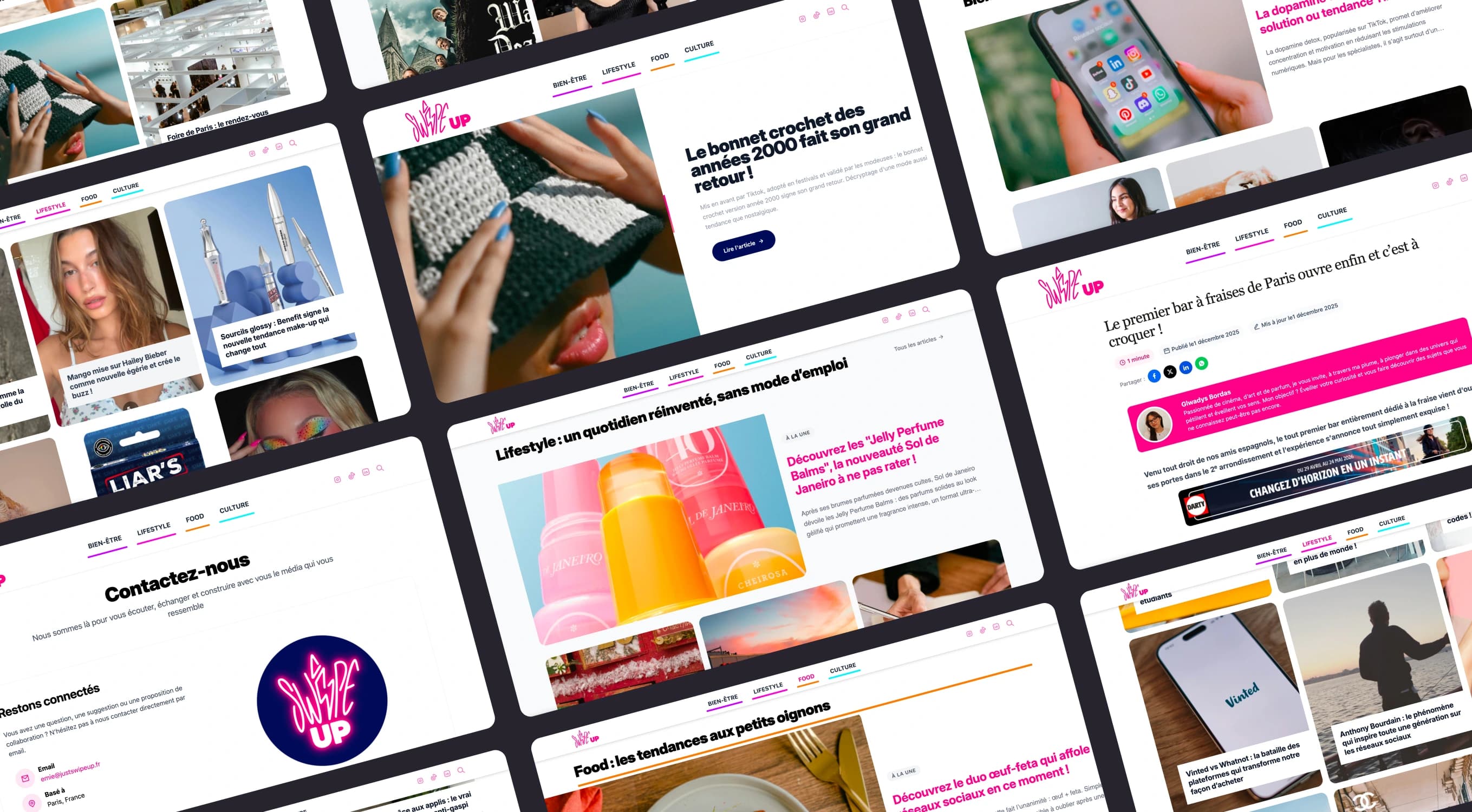 Just Swipe Up — média lifestyle et culture pop français