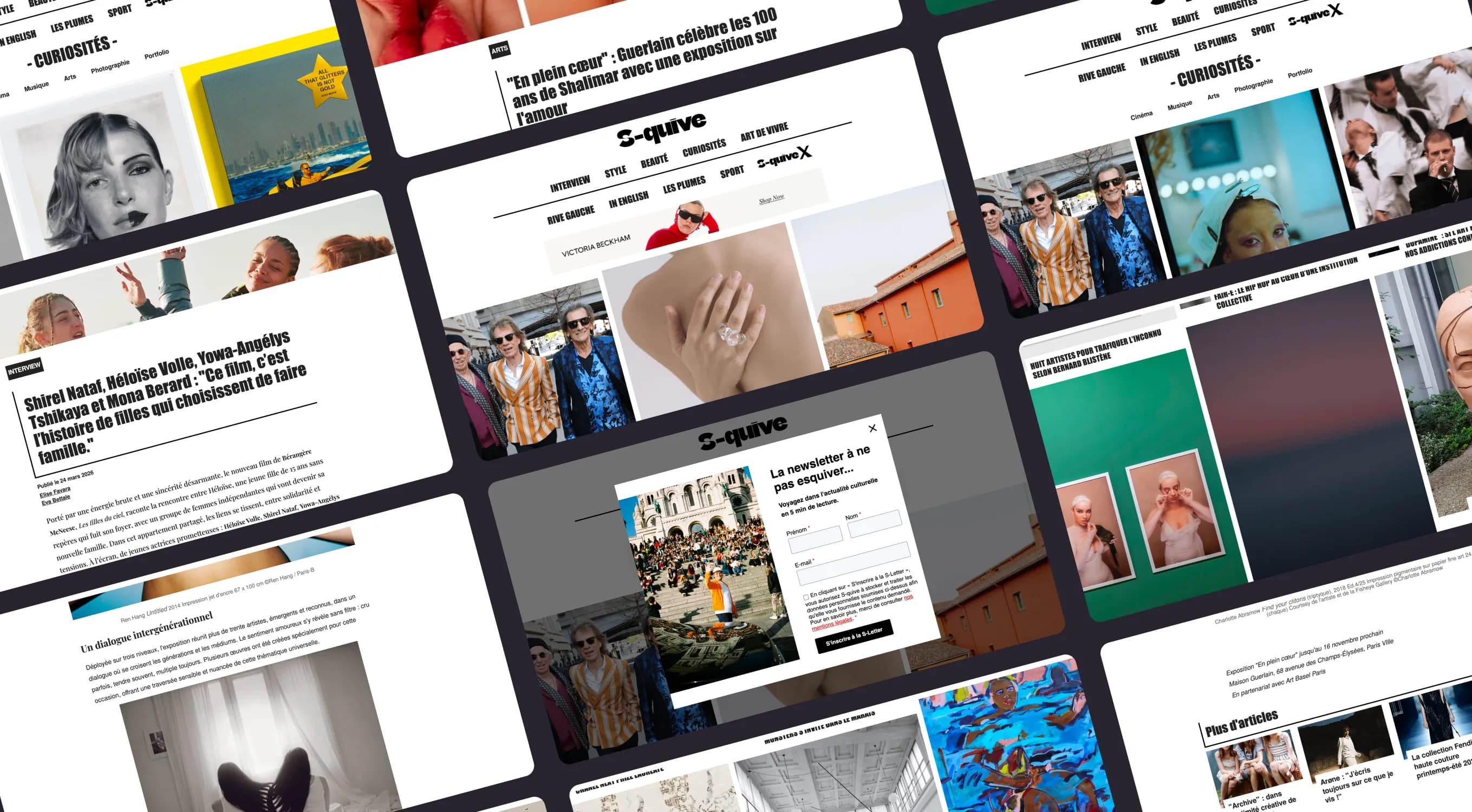 S-quive — média parisien premium, mode, lifestyle, culture