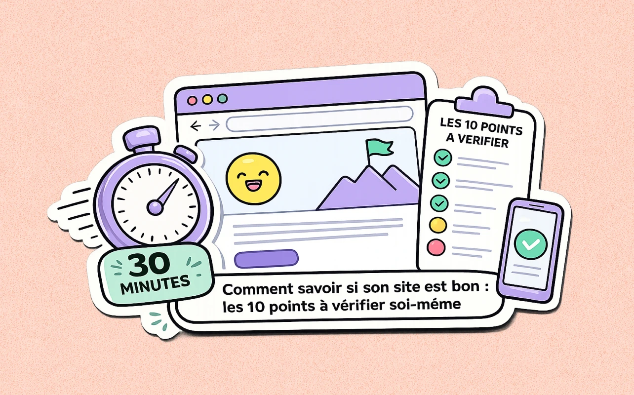Comment savoir si son site est bon : les 10 points à vérifier en 30 minutes