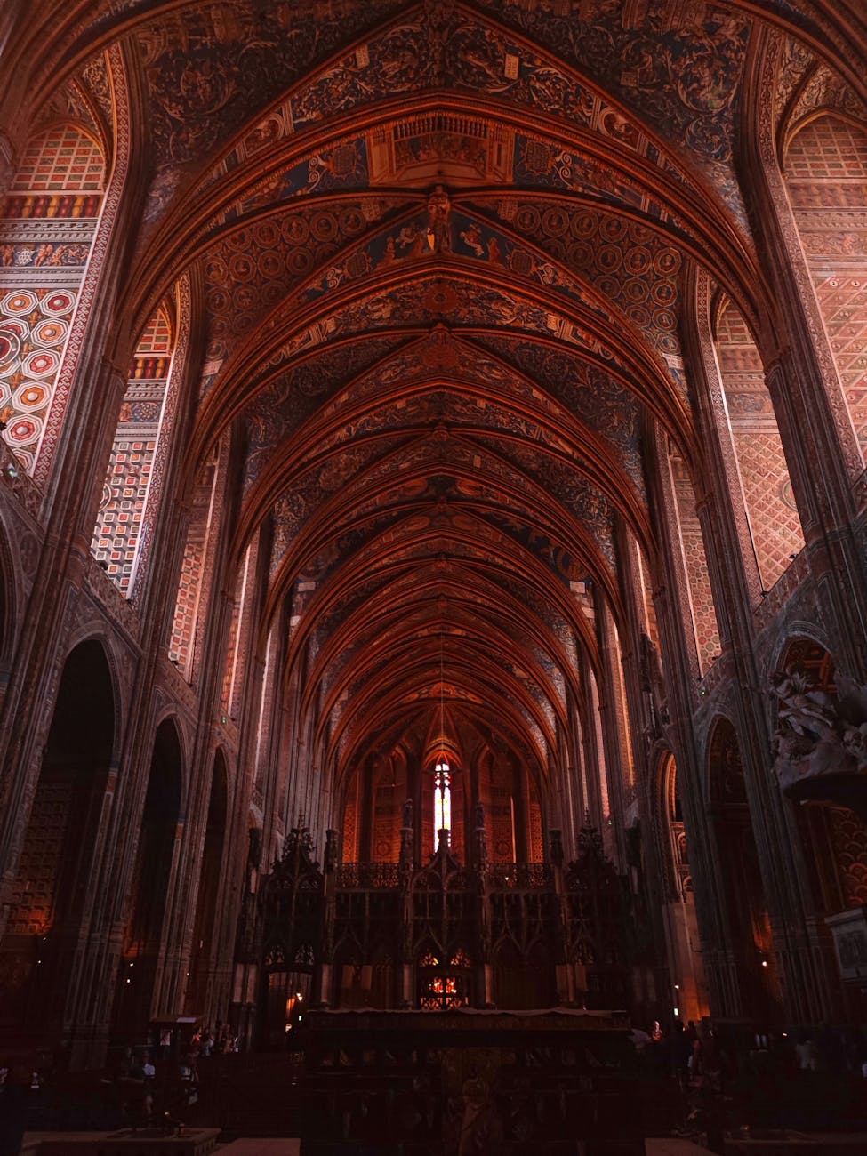 Intérieur gothique de la cathédrale d'Albi