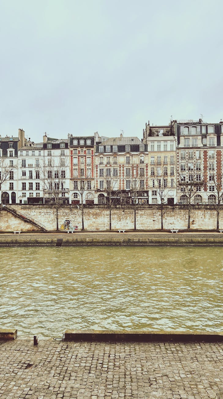 Immeubles parisiens le long de la Seine