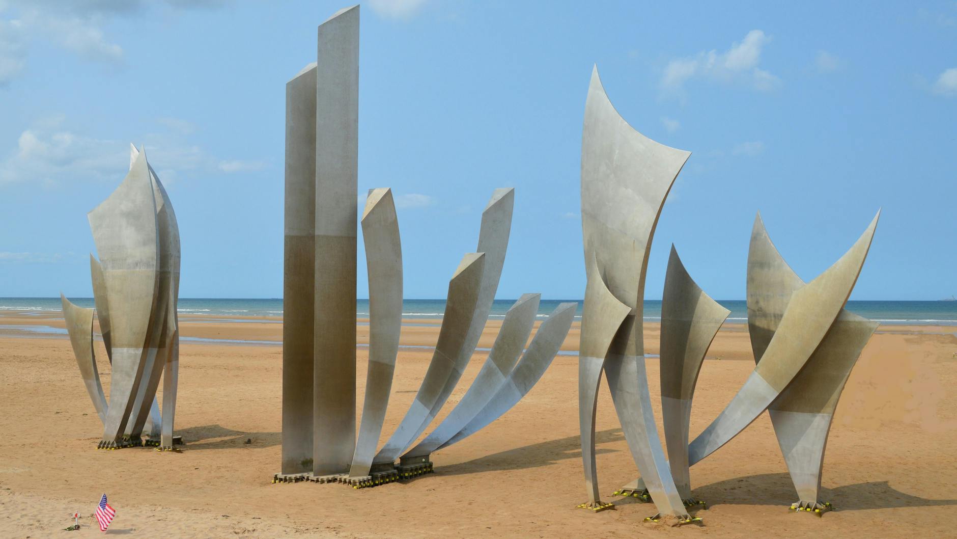 Monument Le Brave sur Omaha Beach à Colleville-sur-Mer