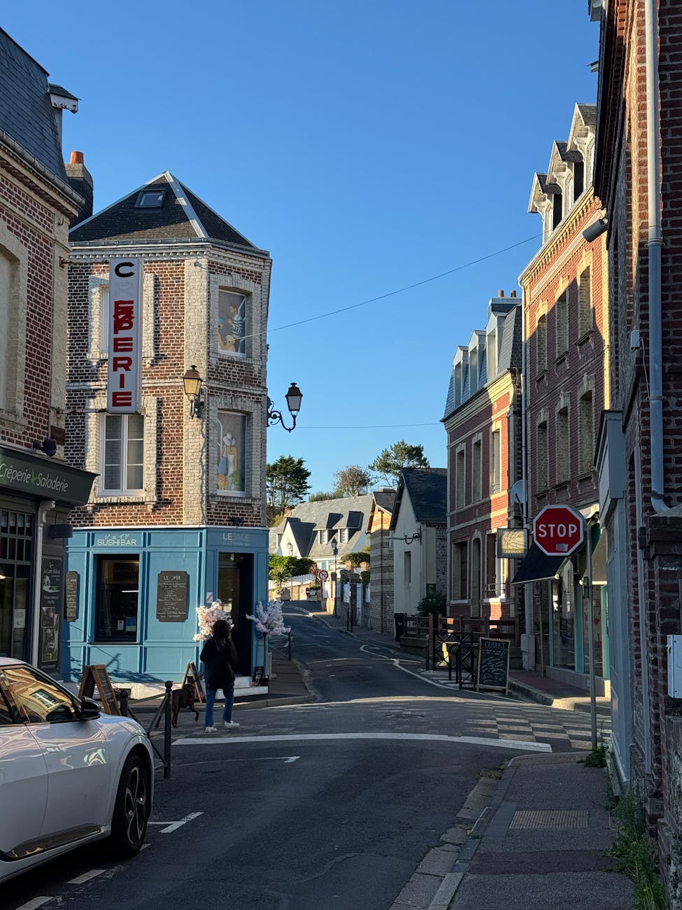 Rue historique d'une ville française