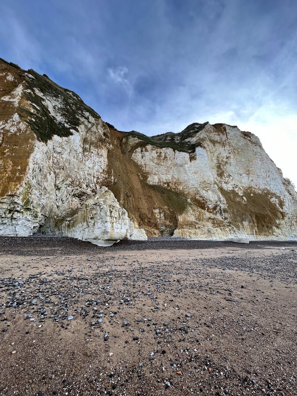 Falaises blanches et littoral rocheux de Dieppe
