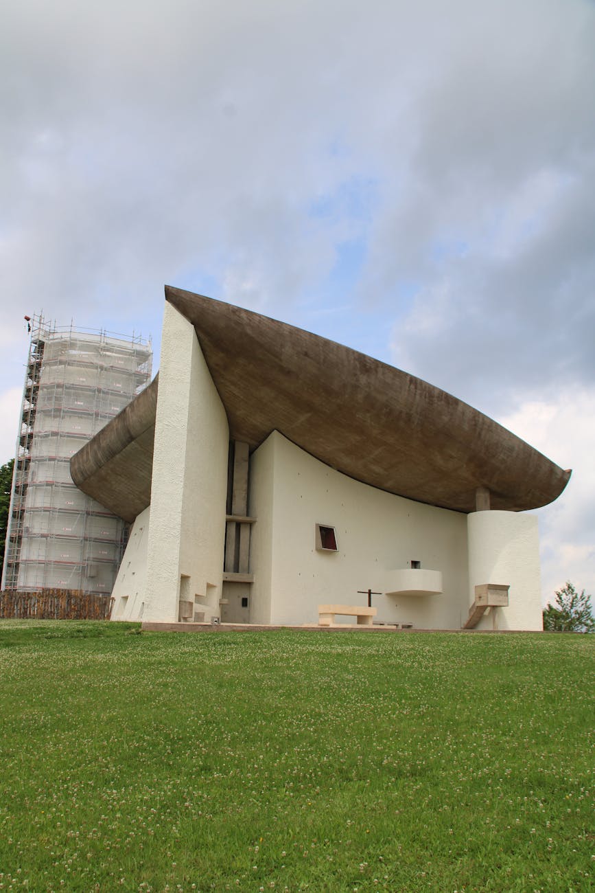 Chapelle Notre-Dame du Haut Le Corbusier à Ronchamp