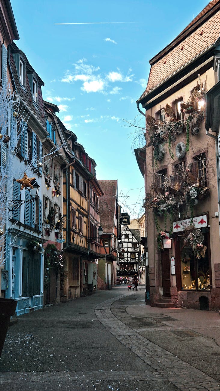 Rue charmante de Colmar en Alsace