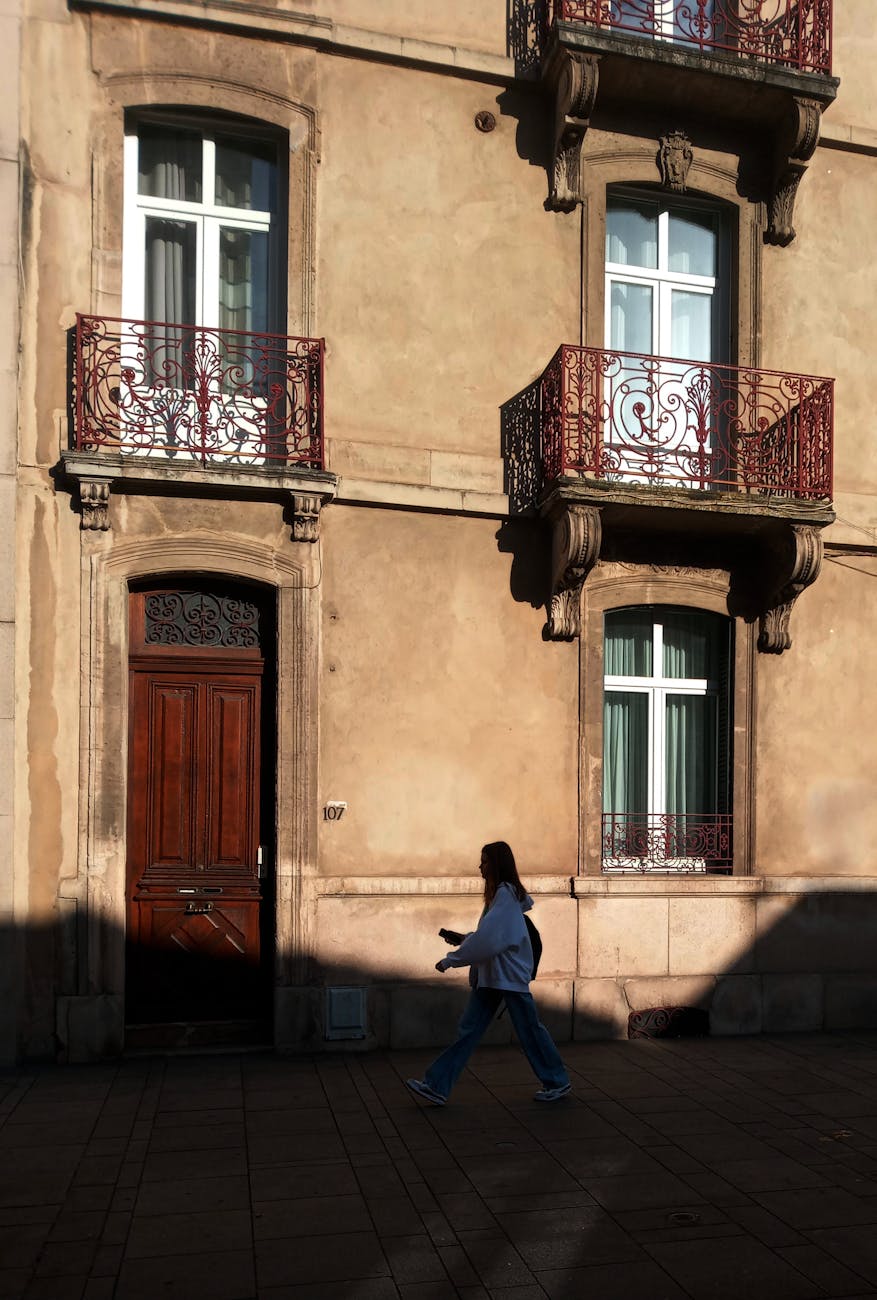 Façade résidentielle classique à Nancy / Lorraine