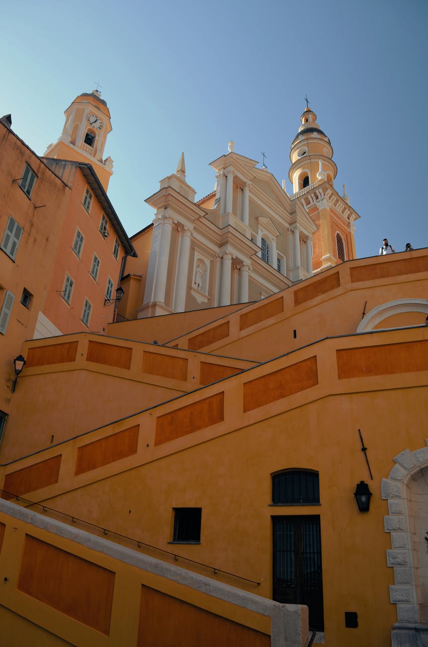 Cathédrale baroque Saint-Michel-Archange à Menton