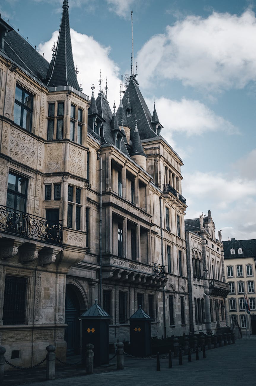 Vue de Luxembourg-Ville et de son palais grand-ducal