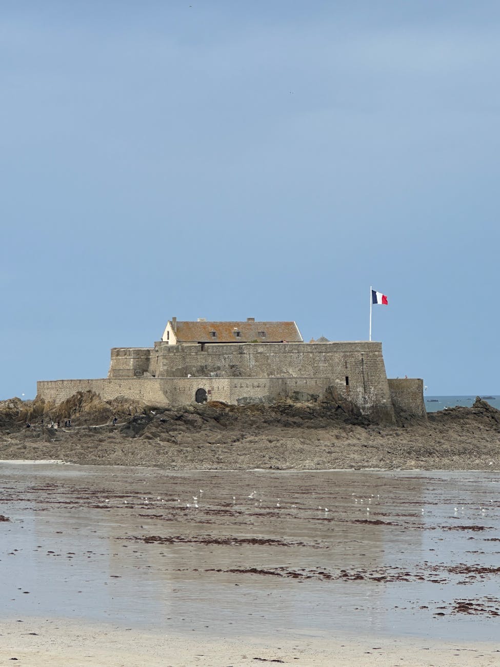 Fort National sur la plage de Saint-Malo