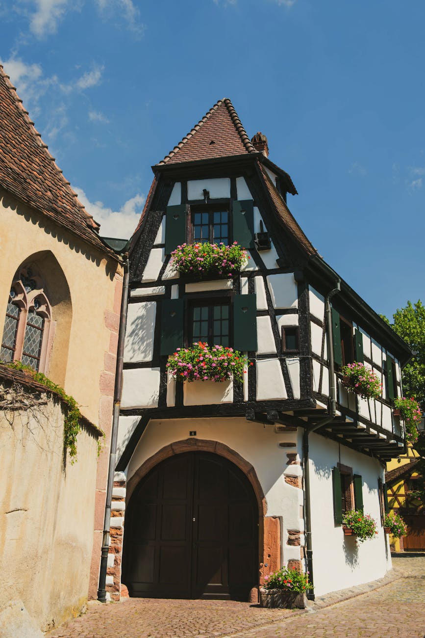 Maison à colombages historique en Alsace