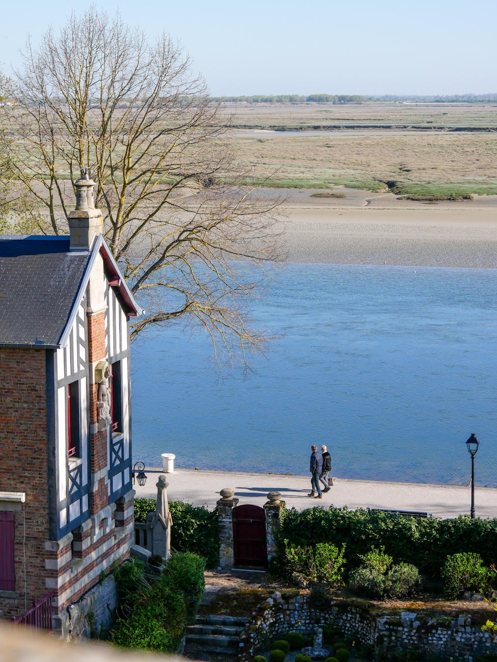 Promenade en bord de Somme à Saint-Valery-sur-Somme