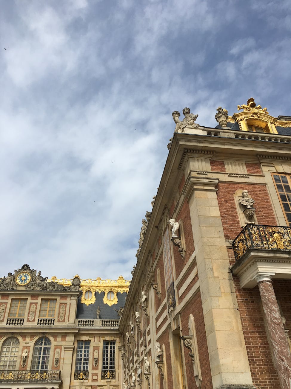 Façade du Château de Versailles