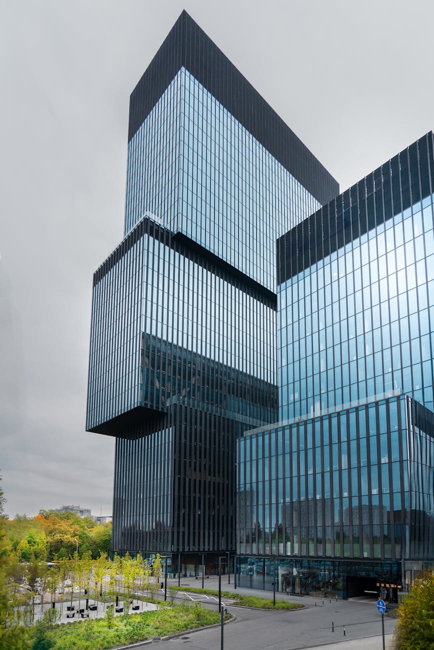 Biurowce KTW w Katowicach — nowoczesna architektura
