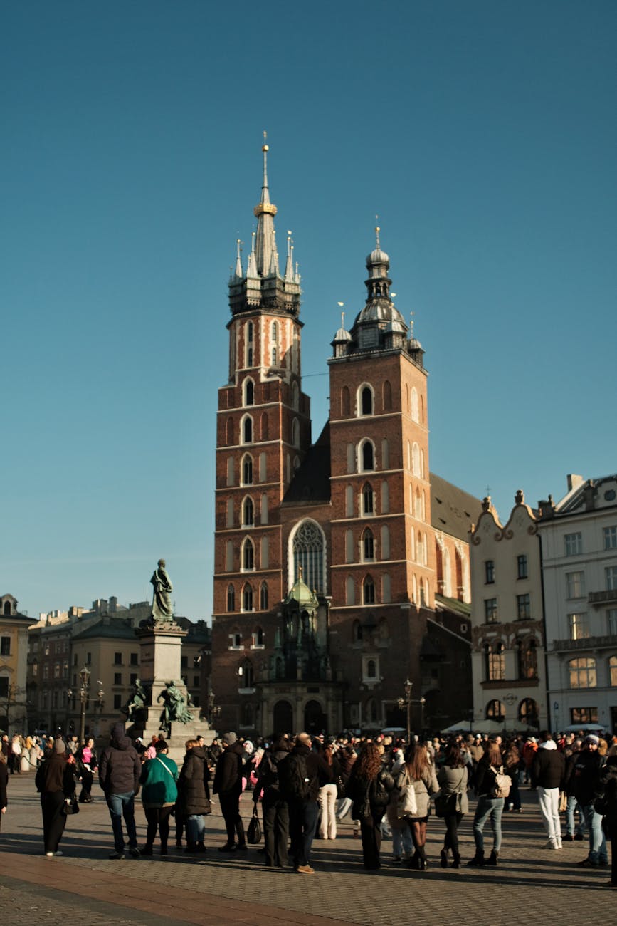 Bazylika Mariacka na Rynku Głównym w Krakowie