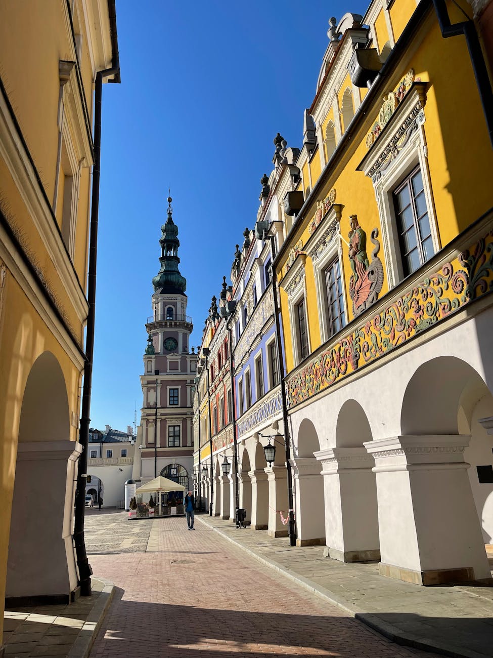 Renesansowe kamienice Starego Miasta w Zamościu