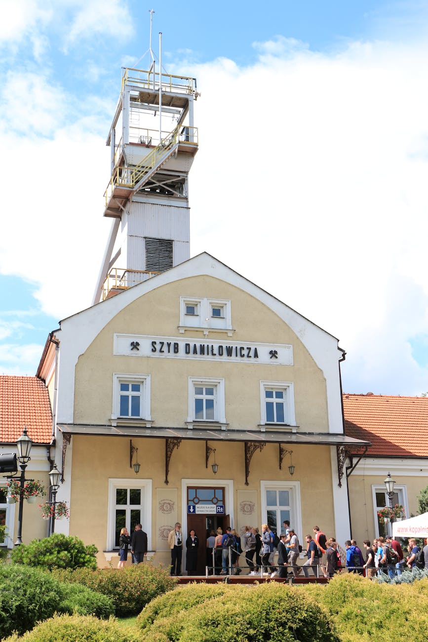 Wejście do Kopalni Soli w Wieliczce